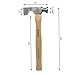Big Horn 15140 14 Oz Drywall Hatchet with Milled Striking Face & Hickory Handle