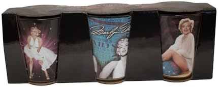 Marilyn Monroe BOH Set of 3 Shot Glasses - Mid-South Products image 3