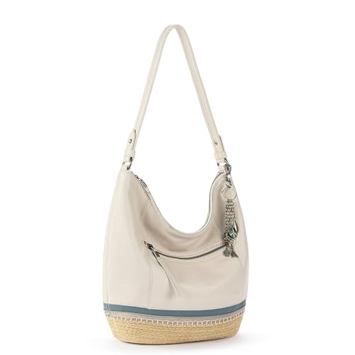 Image of The Sak Sequoia Hobo Bag - Premium Large Leather Women's Handbag for Everyday & Travel - Durable Purse With Zipper Pocket