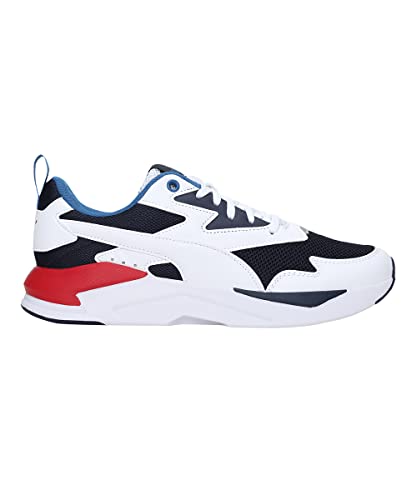 PUMA Puma Unisex Free time and Sportwear Sneaker, White White Peacoat Star Sapphire, 7.5 US Men