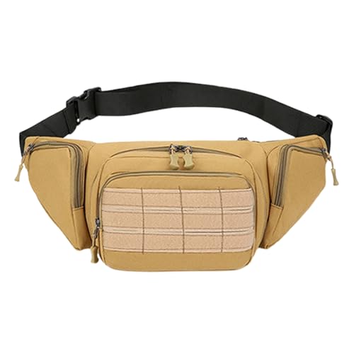 Obesntln Riñonera portátil para hombre, riñonera portátil, riñonera utilitaria, riñonera para hombre, pequeña bolsa de aparejos de pesca para pesca con mosca al aire libre, senderismo