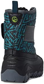 Western Chief Kids Baker Snow Boot for Toddlers, Little, and Big Kids - Faux Fur Lining and Pull Tabs, Super Cute Boots Teal 9 Toddler M | Image 4