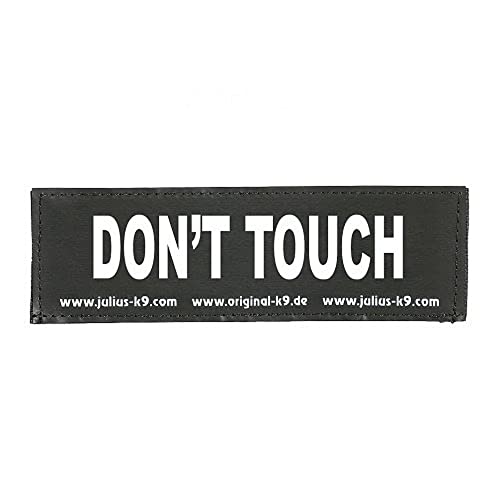 JULIUS K-9 162LR-G-27690 Klettaufschrift Dont Touch schwarz