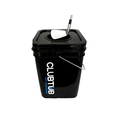 CLUBTUB Golf Club Cleaner Black 4-Gallon
