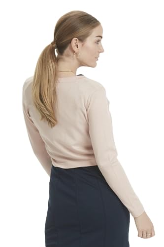 KAFFE Bolero Astrid Damen Bolero Astrid Elegant Jäckchen Langarm Cardigan...