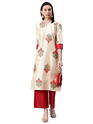 ZIYAA-Womens-Silk-Salwar-Suit-Set ZIYAA Women's Art Silk Salwar Suit Set