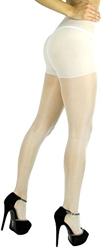 Image of ToBeInStyle Women's Control Top Sheer Footed Pantyhose Hosiery Tights Stockings