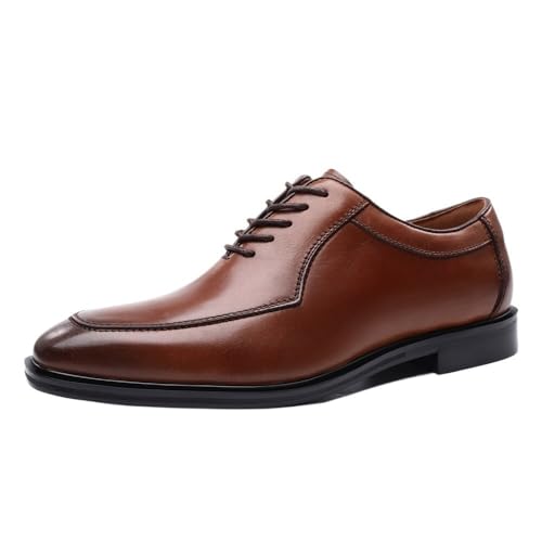 Premium Leather Lace Up Oxford Shoes for Men Perfect for Office Wear and Business Functions