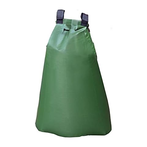 TerCasa® Watering Bag 75 Litres Made of Robust PVC Watering Bag for Gentle Watering Over 11 Hours Water Bag with Zip and Carry Straps Cover