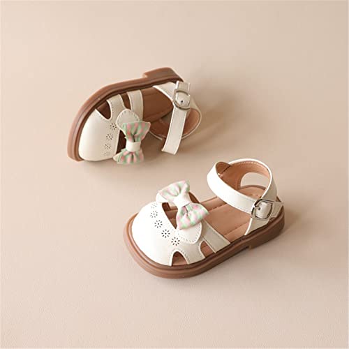 Kids Baby Summer Girls Sandals Colorful Bow Design Princess Shoes Dress Flat Shoes Little Big Girls Size 5 Sandals2