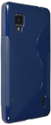 Technocel LG970SSYYBL Slider Skin with Ying Yang Pattern for LG LS971 - 1 Pack - Non-Retail Packaging - Blue