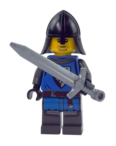 Lego® Ritter Minifigure - 5 Cavalieri Falconi Battle Pack - Falcon Knights Nero - Complemento ideale per Lego® Medioevo - Lego - Immagine 7