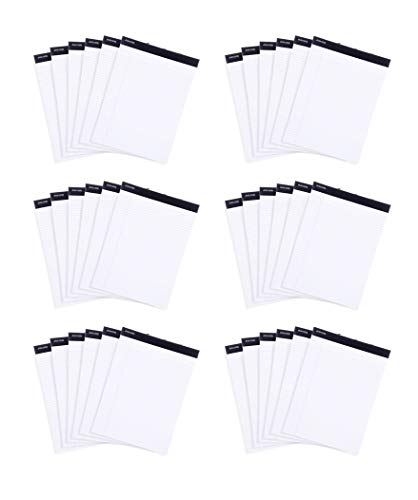 Image of Mintra Office Legal Pads, ((xBasic, 5in x 8in, Narrow (White), 36pk (6-6pks))
