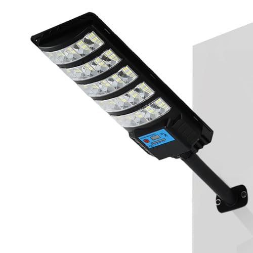 Luces Solares De Calle,Resistente Al Agua Con Sensor De Movimiento | Farolas Con Mando A Distancia Para Césped Terraza Garaje Jardín Sendero Entrada |