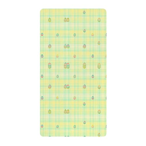 Drap de lit en coton œufs de Pâques pour une chambre d'enfant douce et printanière