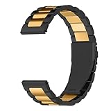【Compatibilité universelle avec barrette à ressort】Conçu avec des largeurs d'entre-corne standard de 20 mm, 22 mm et 24 mm for s'adapter à une large gamme de montres ; idéal for les acheteurs à la recherche d'un « bracelet de montre universel à dégagement rapide » qui fonctionne dès sa sortie de la boîte.