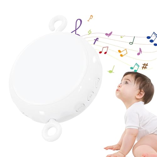 Moteur mobile pour berceau, boîte à musique mobile pour enfant,Spinner de boîte à musique pour à 3 modes - Boîte à musique pour, contrôle du Volume,...