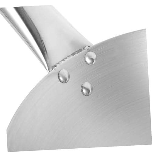 Wok antiadherente de acero inoxidable con mango largo miniatura 3