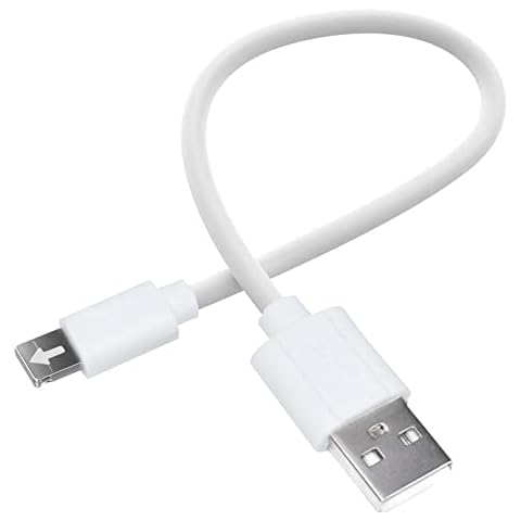 Tobysome Replacement Charging Charger Power Supply Cable Short Lightning Cords Compatible with iPhone/Airpods Earphone/Wireless in-Ear Headphone Earphone and Pill+ Speakers Cover