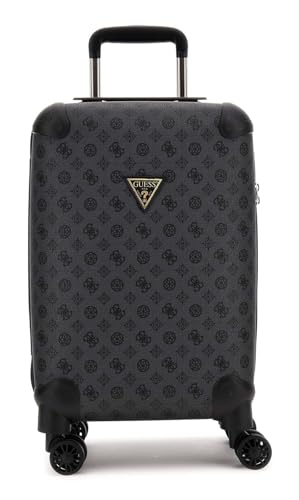 Cosa non GUESS fare! Con il tuo marchio preferito, puoi anche fare un viaggio con questo carrello chic. Il carrello ti accompagnerà con sicurezza durante il tuo volo ed è anche sicuro con un lucchetto TSA. Il GUESS carrello offre anche spazio per i vostri souvenir di viaggio. Dimensioni: 31,5 x 53 x 22 cm