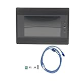 Uqezagpa HMIs Touch Panel 130 x 80 mm Ausschnitt ARM9 IP65 / IP20 Industriedisplay mit RS232 RS485 RS422 Schnittstellen HMIs für SPS-Schnittstellen