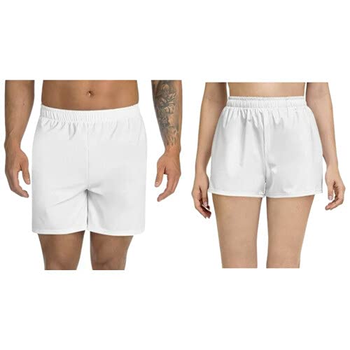 UDNAG Unisex Regular fit '| Tree Hugger' Polyester Shorts [Size S/28In to XL/40In]
