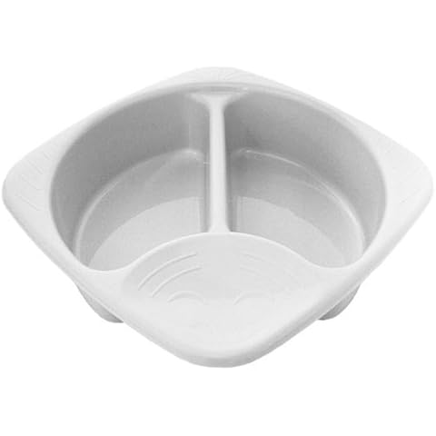 Junior Joy White Plastic Top and Tail Bowl for Baby Cover