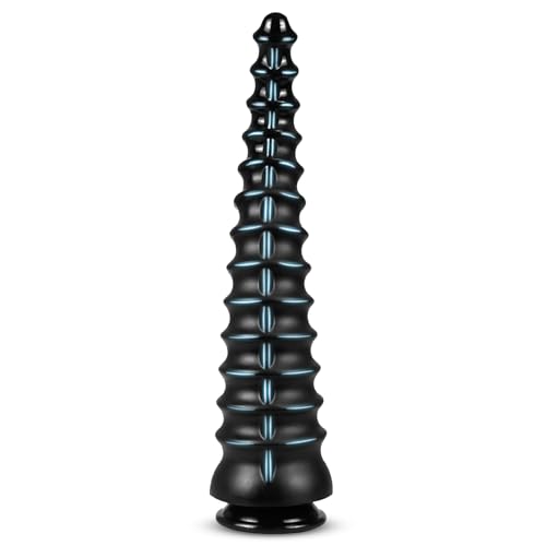 Plug anal géant XL de 33cm avec poire à lavement intime pour homme et femme