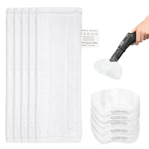 Kit de paños de microfibra limpiadores a vapor para Kärcher Accesorios Juego de 10 piezas para limpiadores a vapor para Kärcher EasyFix SC1 SC2 SC3 SC4 SC5