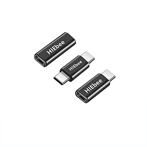 [3in1 Pack] USB 3.1 C Extension Coupler Adapter:USB C Male to Male,C Female to Female,C Male to Female Compatible with MacBook,Nintendo Switch,Thunderbolt3 and More