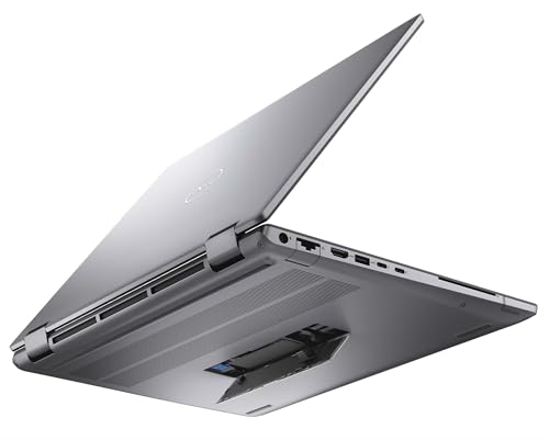 Image of Dell Precision 7680 Mobile Workstation 16 inch FHD+ Laptop, Intel Core i7-13850HX, 64GB RAM, 2TB NVMe SSD, NVIDIA RTX 1000 6GB, HDMI, Pro Support Plus - Windows 11 Pro - AI Copilot, Grey