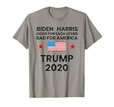 Photo Gallery anti biden harris bad for america pro trump 2020 elezione maglietta Photo Gallery anti biden harris bad for america pro trump 2020 elezione maglietta