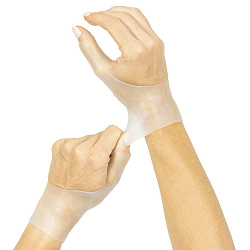 Vive Gel Thumb Wrist Support (Pair) - Hand Brace Cool Wrap for Arthritis