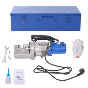 #US Electric Hydraulic Rebar Cutter RC-20 1250W Motor 3/4" Cutting Range with Case
