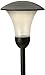 Moonrays 95550 Addison-Style 1W LED Metal Path Light, 12V Low Voltage, 4-Pack, Black Finish