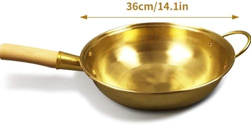Wok de Cobre Puro Hecho a Mano miniatura 5
