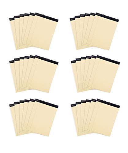 Image of Mintra Office Legal Pads, ((xPremium, 8.5in x 11in, Narrow (Canary), 36pk (6-6pks))