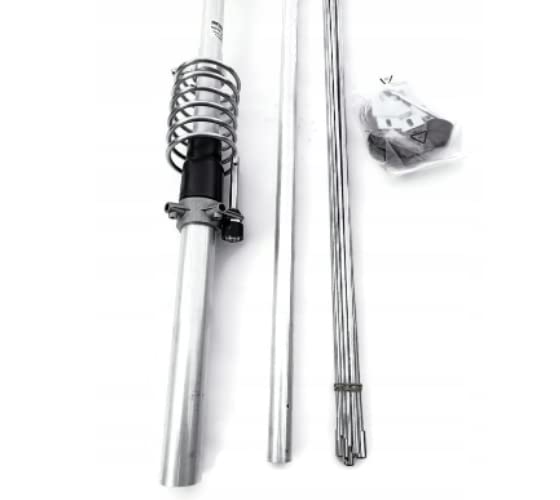 Antenne CB SIRIO TORNADO 27 MHz – Modèle Renforcé 5/8, 7.43m, SO239 (neuf, Italie)