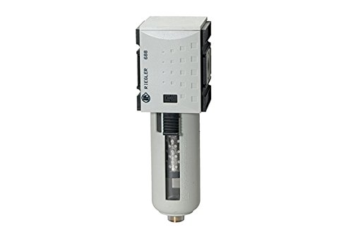 RIEGLER 100191-FU 891 Aktivkohlefilter »FUTURA«, PC-Behälter u. Schutzkorb, BG 1, G 1/4, 1Stk