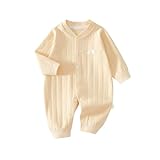 [HAYAHARU] 長袖カバーオール ベビー服 100%綿 新生児服 前開きタイプ 女の子 男の子 パジャマ 赤ちゃん服 かわいい 子供肌着 ロンパース 出産祝い プレゼント