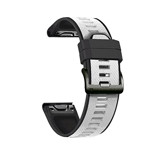 Correa Garmin Fenix 6X que evita irritaciones por sudor pulsera Easyfit de 26mm