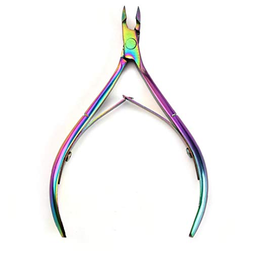 Froiny Pinzas de la cutícula del Cortador de uñas empujador de la cutícula de la Pinza podadoras Tijeras muertas de la Piel removedor de Acero Inoxidable