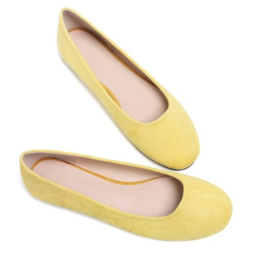Image of SAILING LU Casual Shoes for Women Dressy Ballet Flats | Comfort Fit, Work Shoes,Casual for Women, Slip-Ons Loafers