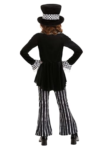 Disfraz Deluxe Gorro Loco Oscuro para Niñas miniatura 5