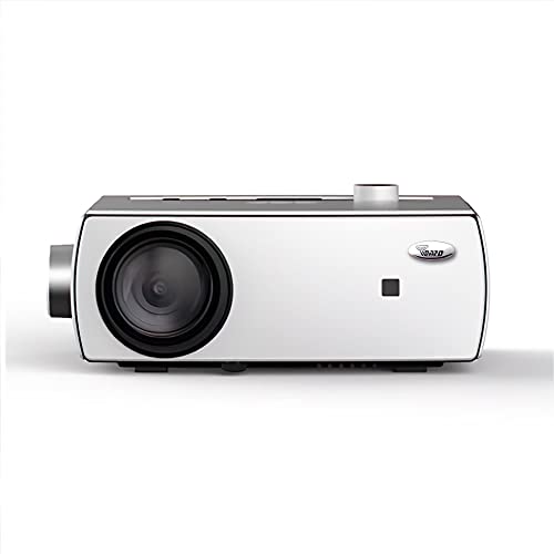 Image of TONZO LS-845 Android 9.0 Projector for Home, 1080p Native 4K Support| 7000 Lumens | 250 inch Max Screen with LTPS Display | Wi-Fi & Bluetooth | HDMI, USB, AV & Audio Out Port | 4D digital keystone(Silver)