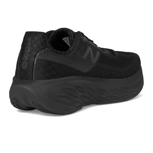 New Balance Men's Fresh Foam X 1080 V14 Running Shoe, Black/Black Metallic/Phantom, 9.5 M