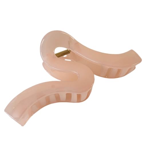 Pince à cheveux rose en métal pour sublimer vos chignons au quotidien