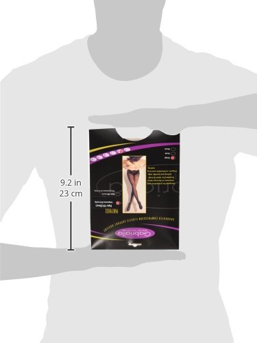 Image of GABRIALLA Graduated Compression Sheer Pantyhose (20-22 mmHg) H-150 2 Pack