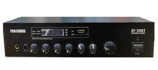 Pro-Sound AT MINI Series AT-30 BT Compact Mixer Amplifiers