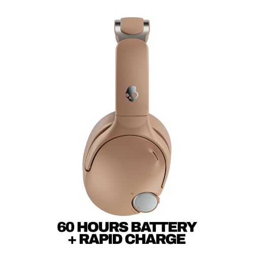Image of Skullcandy Crusher 1080 ANC Headphones with Sound by Bose - Primer | Multi-Sensory Bass, Active Noise Cancelling, Bose Audio Technologies, 60 Hours Battery, Microphone, Travel, Music, Commuting